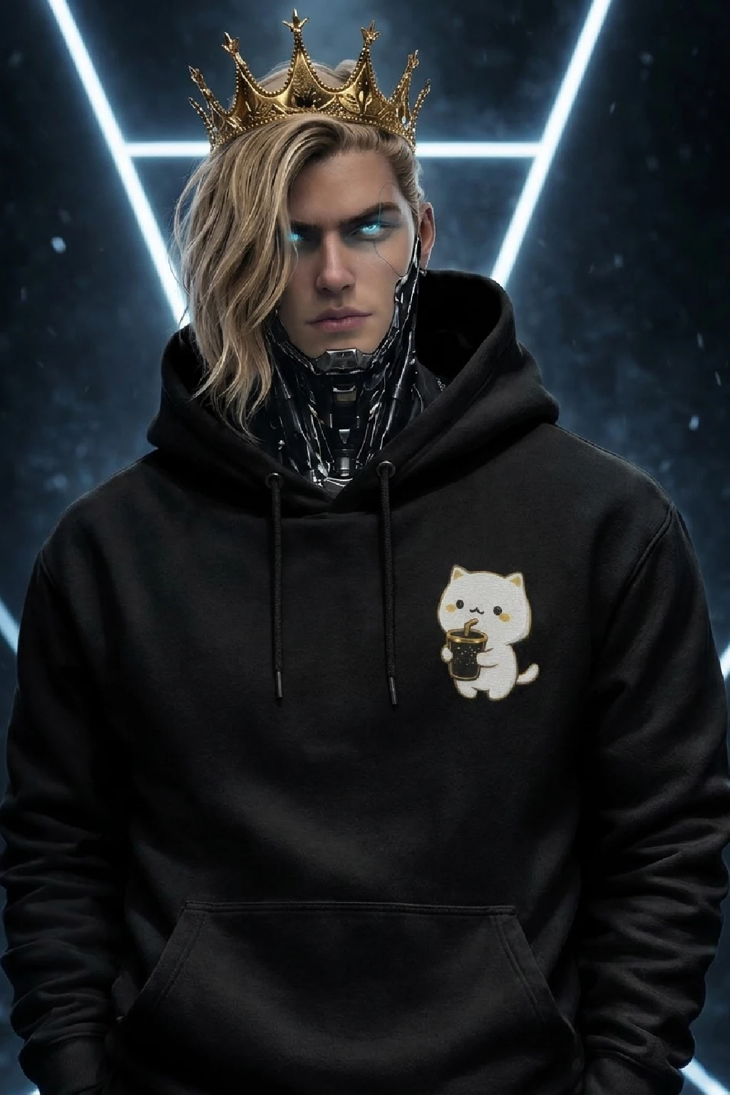 Hoodie Zelyor Essential Black